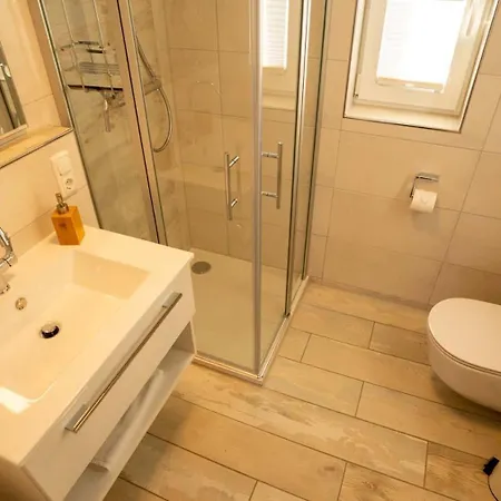 펜션 Fischerhaeuschen Am Kurpark